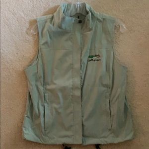 Coeur de Alene zip up golf vest NWT